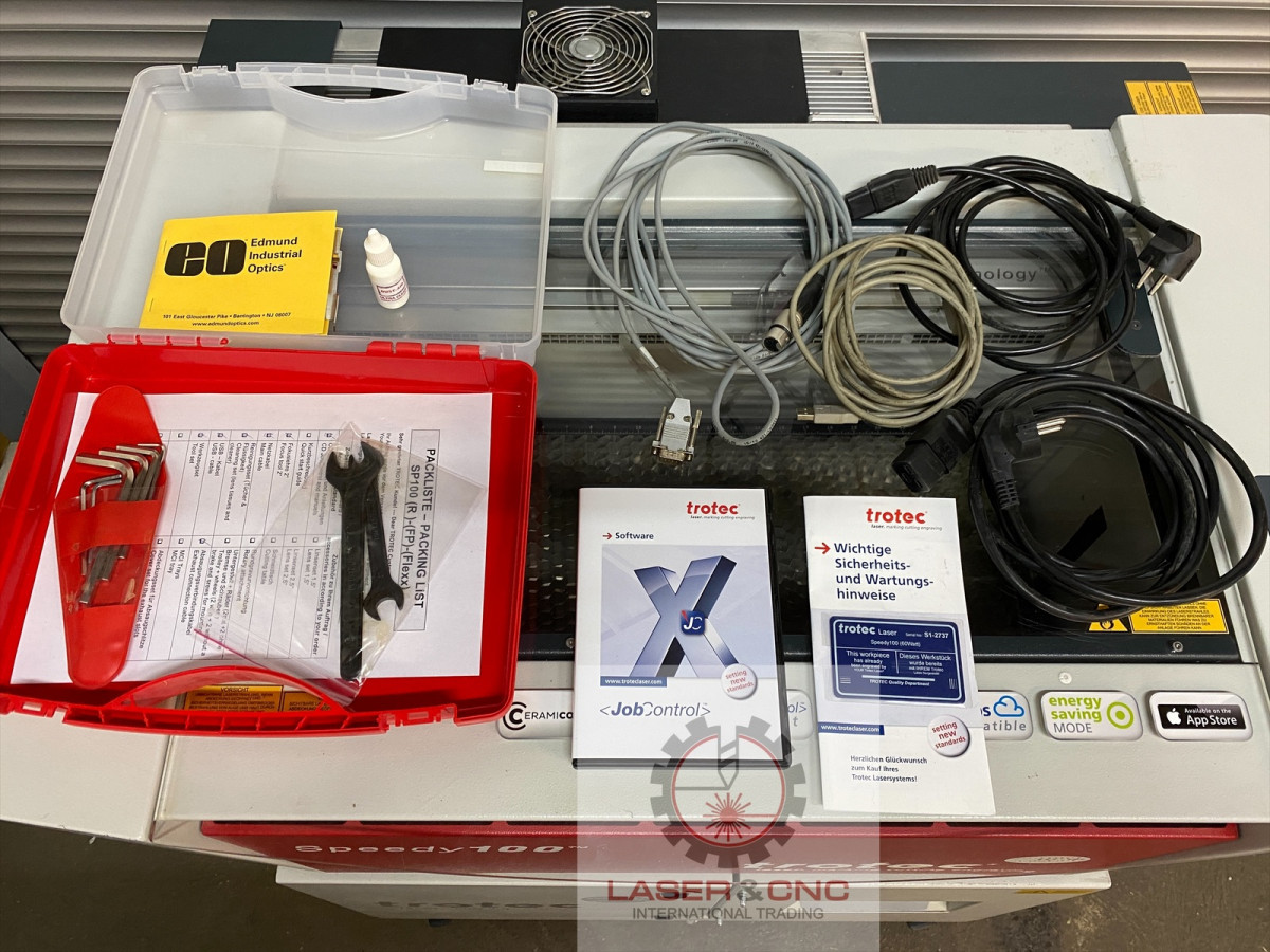 Trotec Speedy 100 Co2 Laser 60 Watt Bj. 2015 +